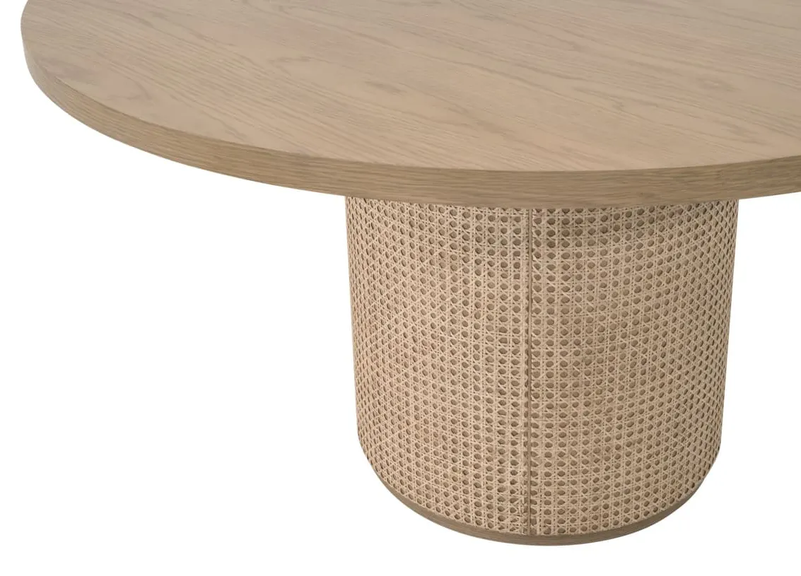Essentials For Living 5277.NAT-OAK Cannes 54" Round Dining Table Essentials For Living 5277.NAT-OAK Cannes 54" Round Dining Table