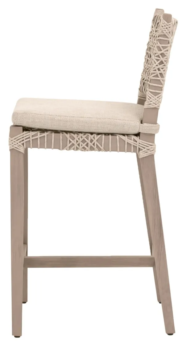 Essentials For Living 6849CS.OAT/ECR/W-ET Costa Outdoor Counter Stool Essentials For Living 6849CS.OAT/ECR/W-ET Costa Outdoor Counter Stool