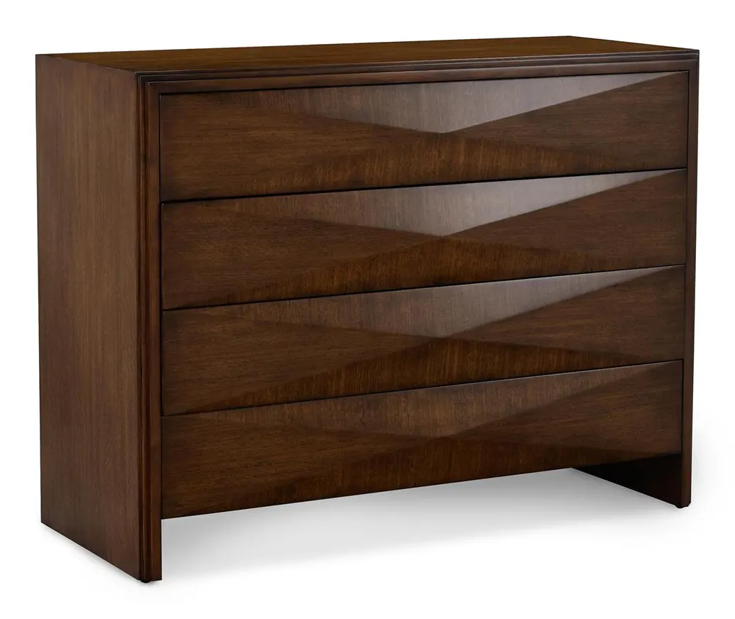 John Richard EUR-01-0562 Woodrow Four-Drawer Chest John Richard EUR-01-0562 Woodrow Four-Drawer Chest