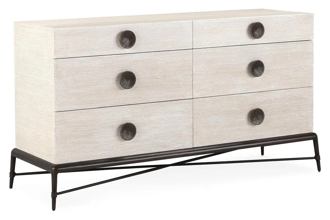 John Richard EUR-01-0566 Berkshire Six-Drawer Chest John Richard EUR-01-0566 Berkshire Six-Drawer Chest