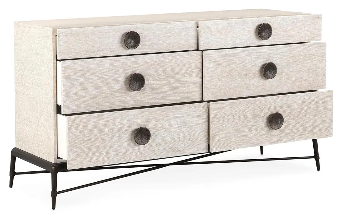 John Richard EUR-01-0566 Berkshire Six-Drawer Chest John Richard EUR-01-0566 Berkshire Six-Drawer Chest