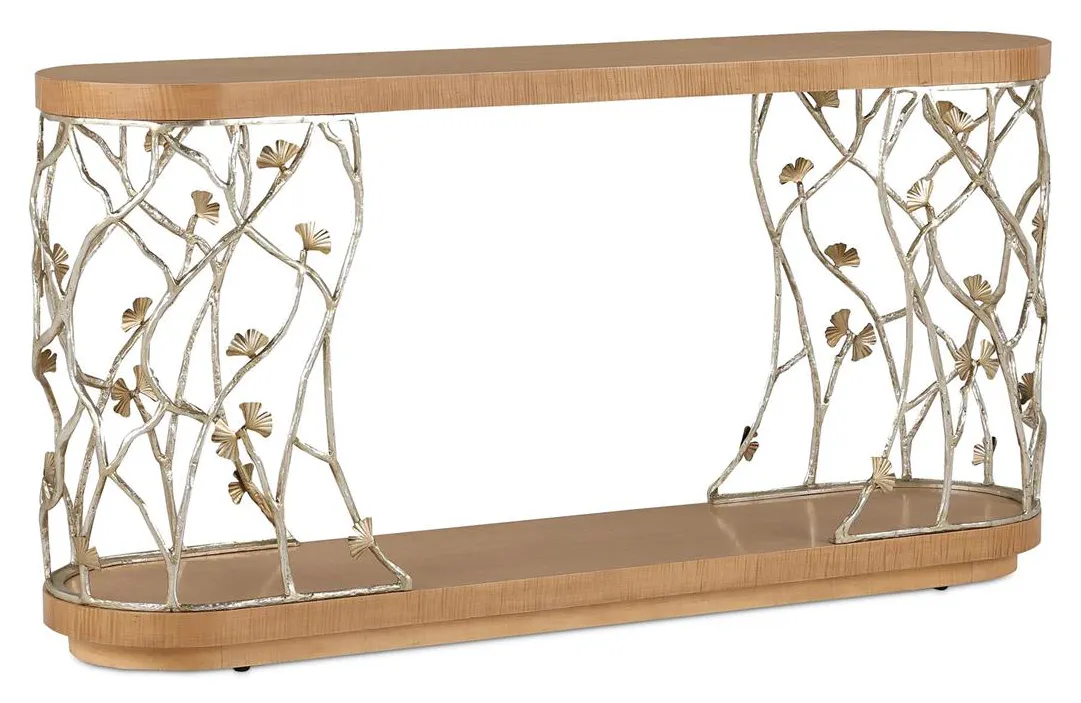 John Richard EUR-02-0403 Ginkgo Branch Console Table John Richard EUR-02-0403 Ginkgo Branch Console Table