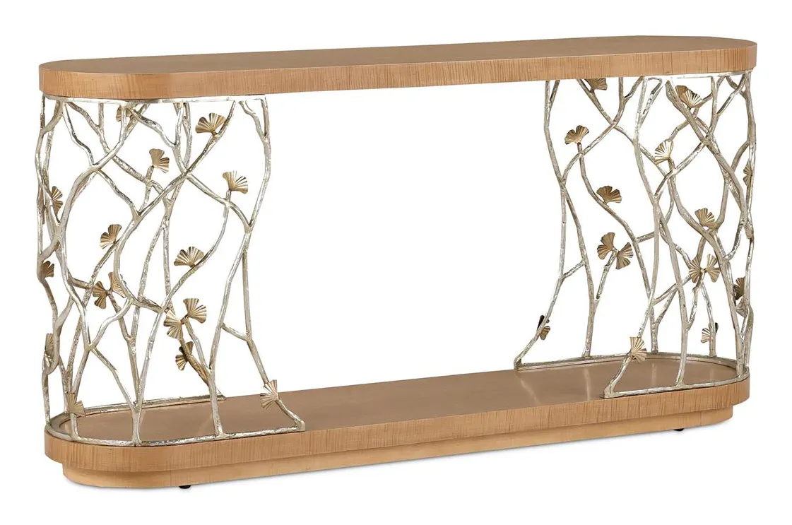 John Richard EUR-02-0403 Ginkgo Branch Console Table John Richard EUR-02-0403 Ginkgo Branch Console Table