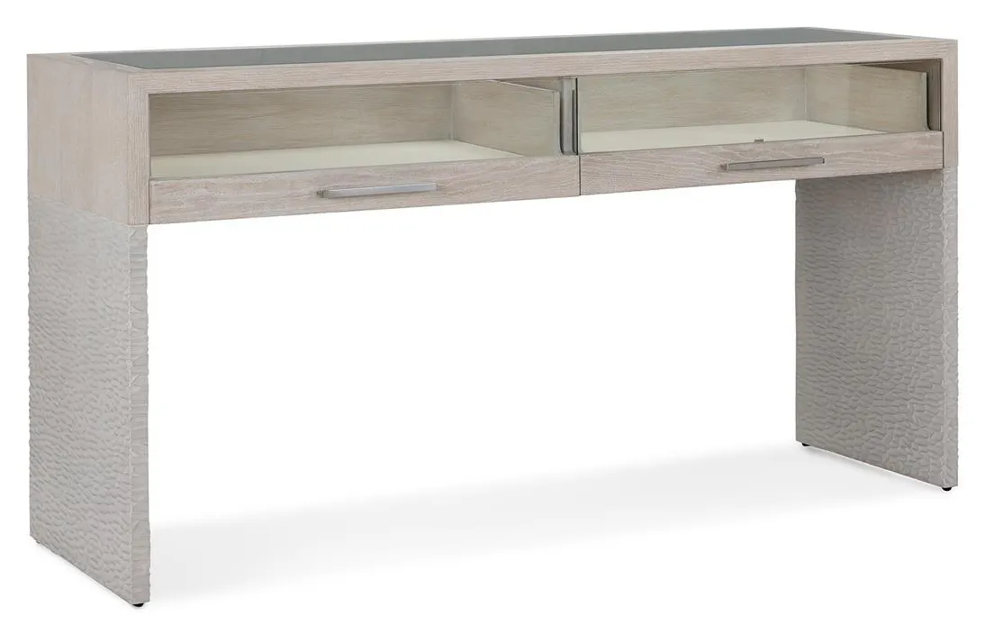 John Richard EUR-02-0414 Galicia Two-Drawer Lighted Console Table John Richard EUR-02-0414 Galicia Two-Drawer Lighted Console Table