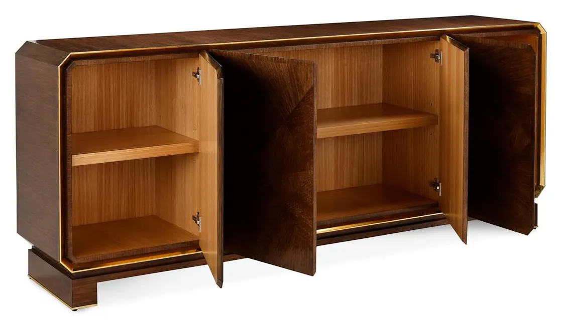 John Richard EUR-04-0904 Rowan Four-Door Credenza John Richard EUR-04-0904 Rowan Four-Door Credenza
