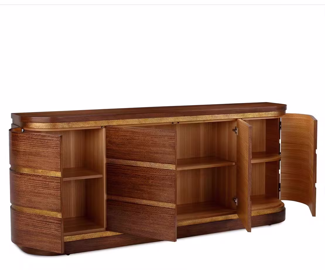 John Richard EUR-04-0911 Matteo Four-Door Credenza John Richard EUR-04-0911 Matteo Four-Door Credenza
