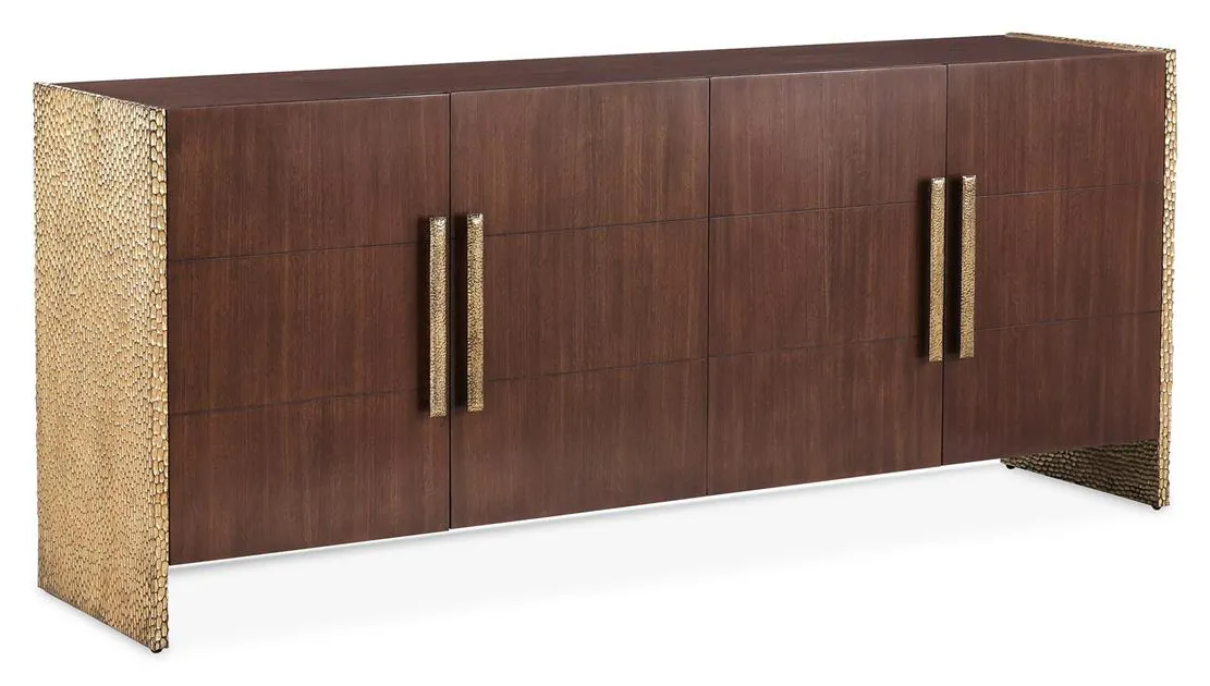 John Richard EUR-04-0912 Cameroon Four-Door Credenza John Richard EUR-04-0912 Cameroon Four-Door Credenza