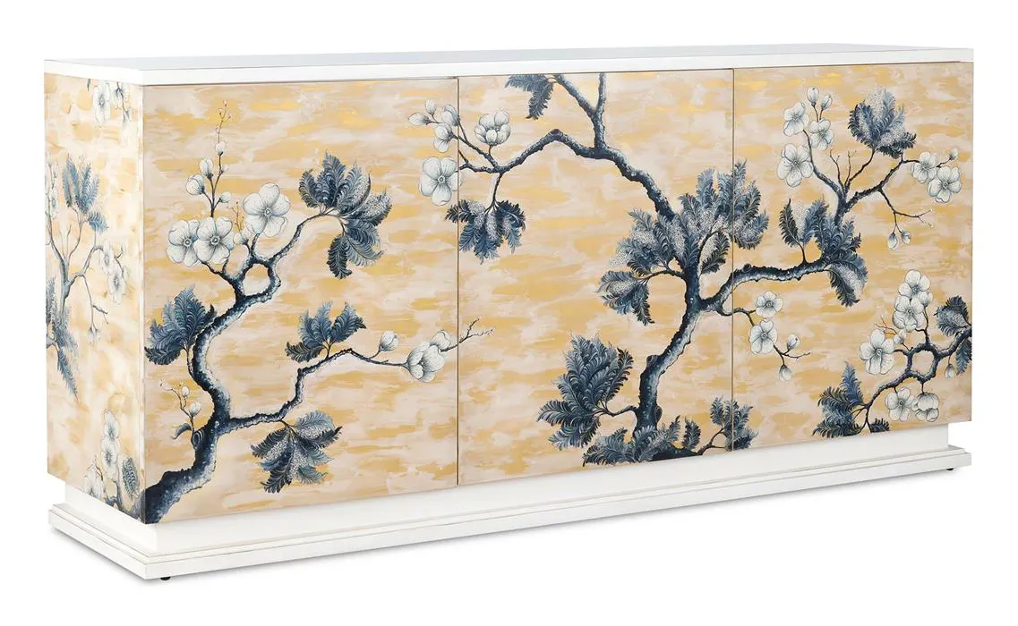 John Richard EUR-04-0942 Durand Three-Door Credenza John Richard EUR-04-0942 Durand Three-Door Credenza