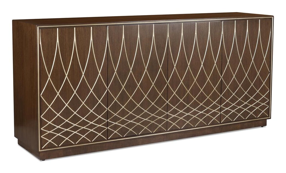 John Richard EUR-04-0948 Maelle Four-Door Credenza John Richard EUR-04-0948 Maelle Four-Door Credenza