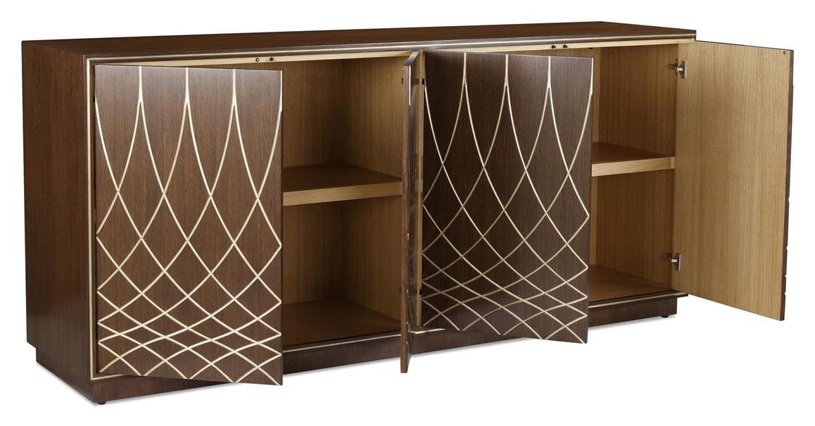 John Richard EUR-04-0948 Maelle Four-Door Credenza John Richard EUR-04-0948 Maelle Four-Door Credenza