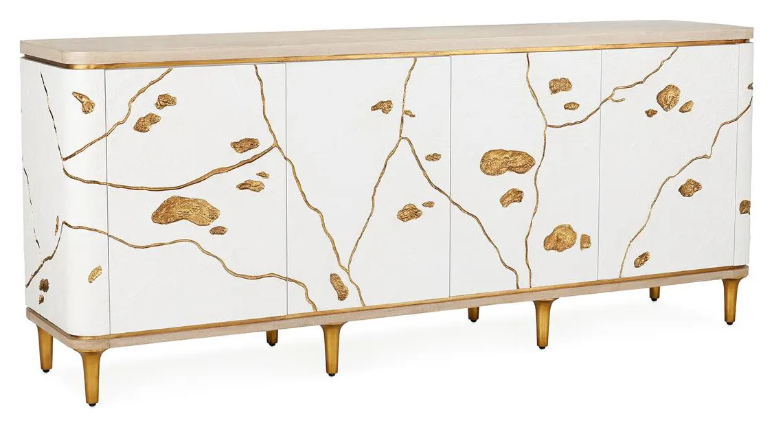 John Richard EUR-04-0950 Kintsugi Four-Door Sideboard John Richard EUR-04-0950 Kintsugi Four-Door Sideboard