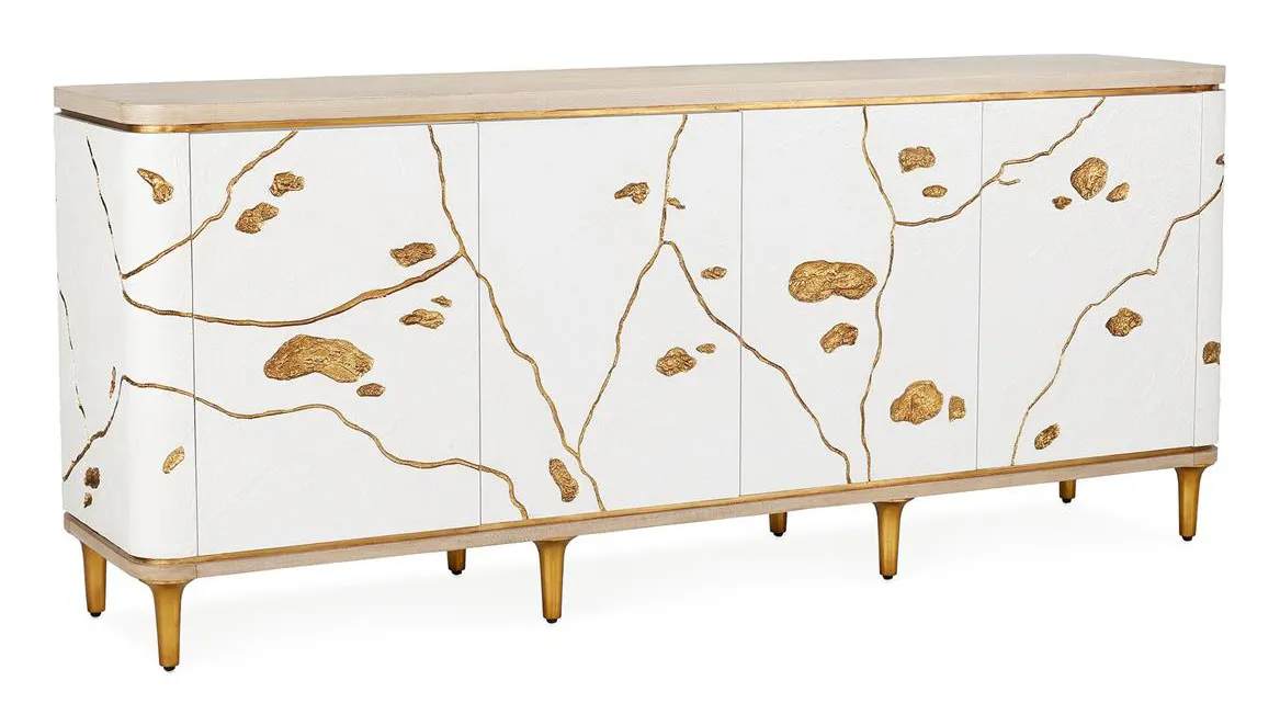 John Richard EUR-04-0950 Kintsugi Four-Door Sideboard John Richard EUR-04-0950 Kintsugi Four-Door Sideboard