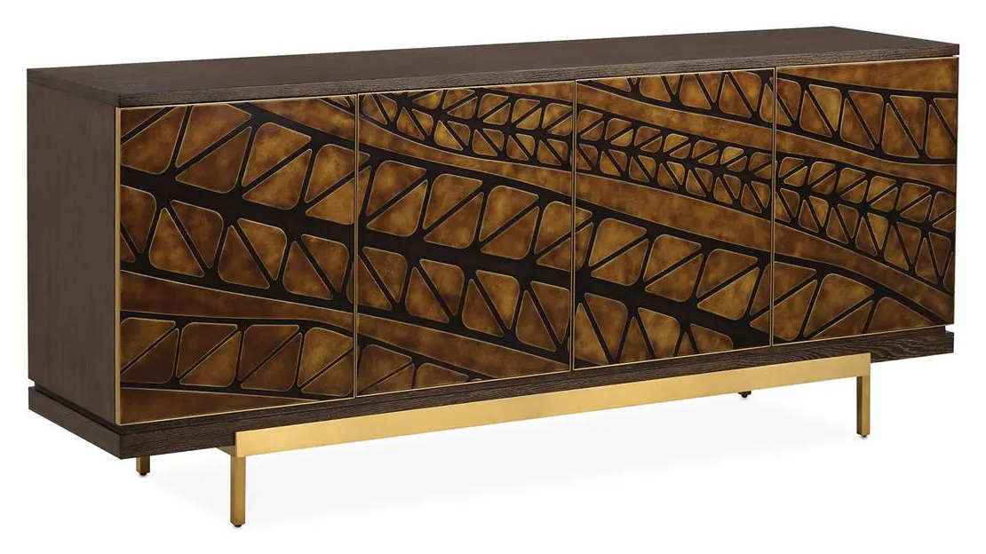 John Richard EUR-04-0957 Desmond Four-Door Sideboard John Richard EUR-04-0957 Desmond Four-Door Sideboard