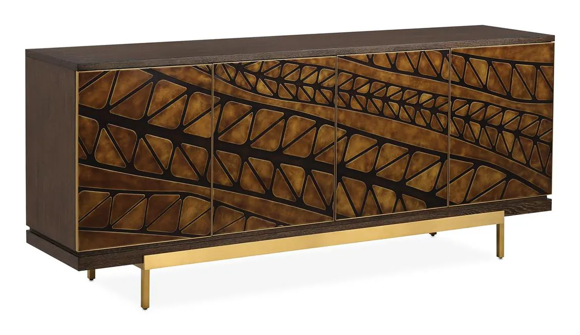 John Richard EUR-04-0957 Desmond Four-Door Sideboard John Richard EUR-04-0957 Desmond Four-Door Sideboard
