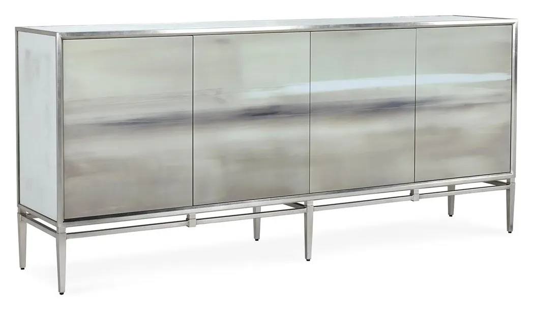 John Richard EUR-04-0963 Carol Benson-Cobb's At Dusk Four-Door Credenza John Richard EUR-04-0963 Carol Benson-Cobb's At Dusk Four-Door Credenza
