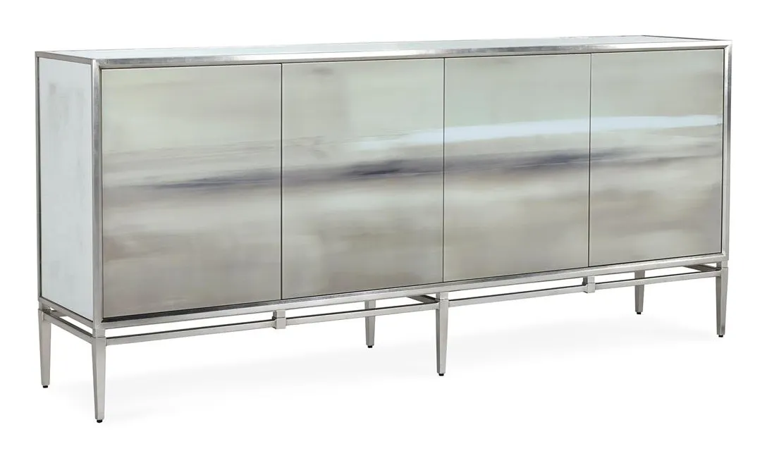 John Richard EUR-04-0963 Carol Benson-Cobb's At Dusk Four-Door Credenza John Richard EUR-04-0963 Carol Benson-Cobb's At Dusk Four-Door Credenza