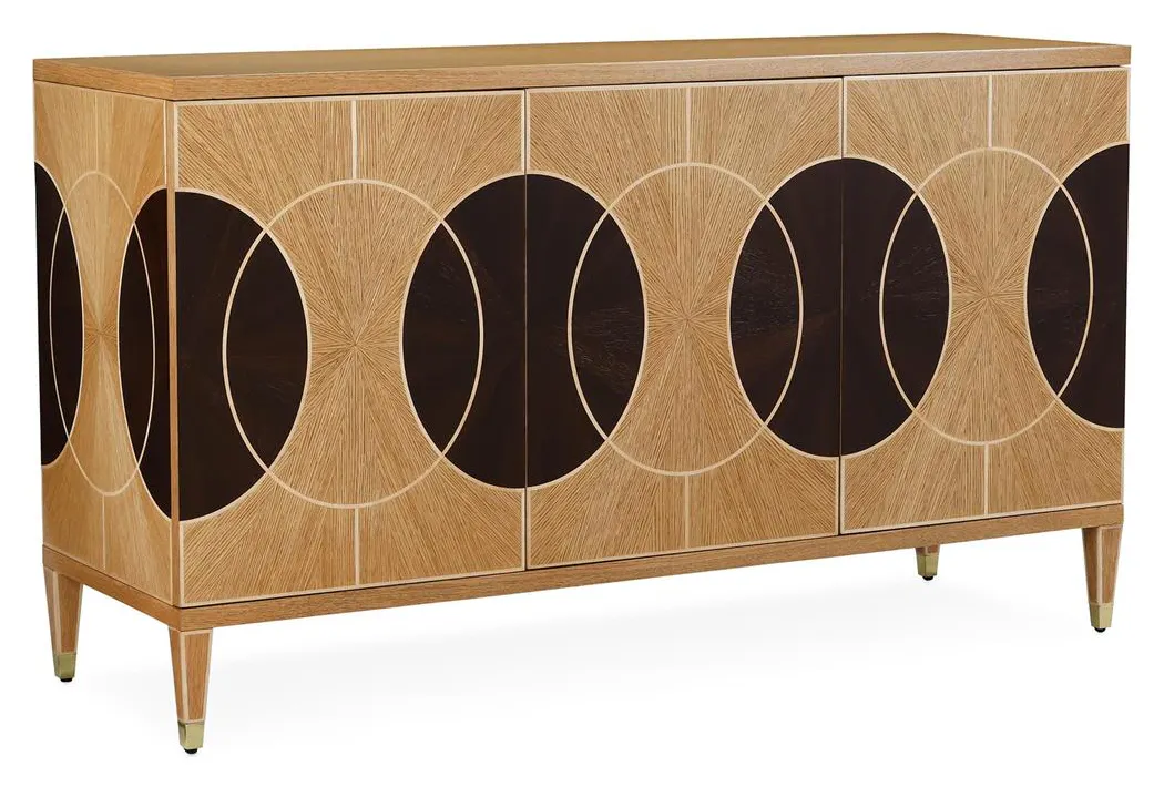 John Richard EUR-04-0965 Lens Three-Door Sideboard John Richard EUR-04-0965 Lens Three-Door Sideboard
