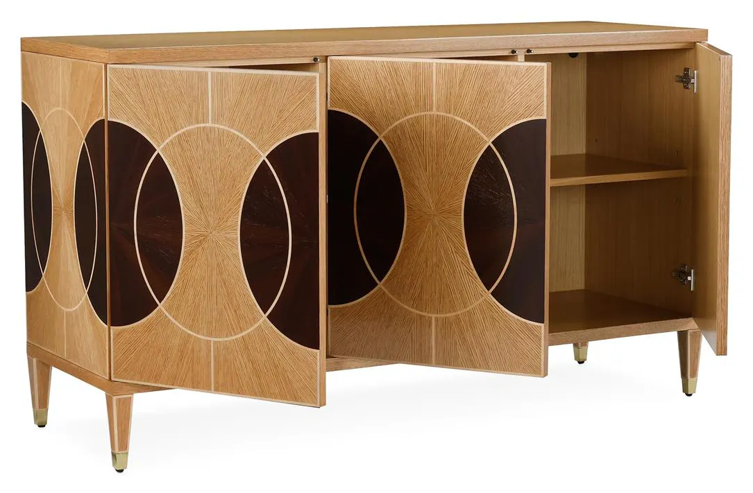 John Richard EUR-04-0965 Lens Three-Door Sideboard John Richard EUR-04-0965 Lens Three-Door Sideboard