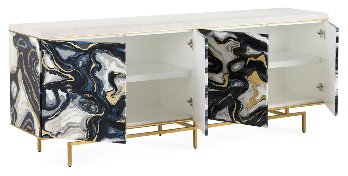 John Richard EUR-04-0970 Provenance Four-Door Sideboard John Richard EUR-04-0970 Provenance Four-Door Sideboard