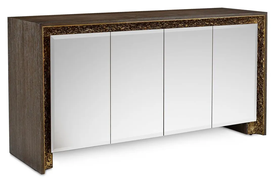 John Richard EUR-04-0979 Coloma Four-Door Lighted Credenza John Richard EUR-04-0979 Coloma Four-Door Lighted Credenza