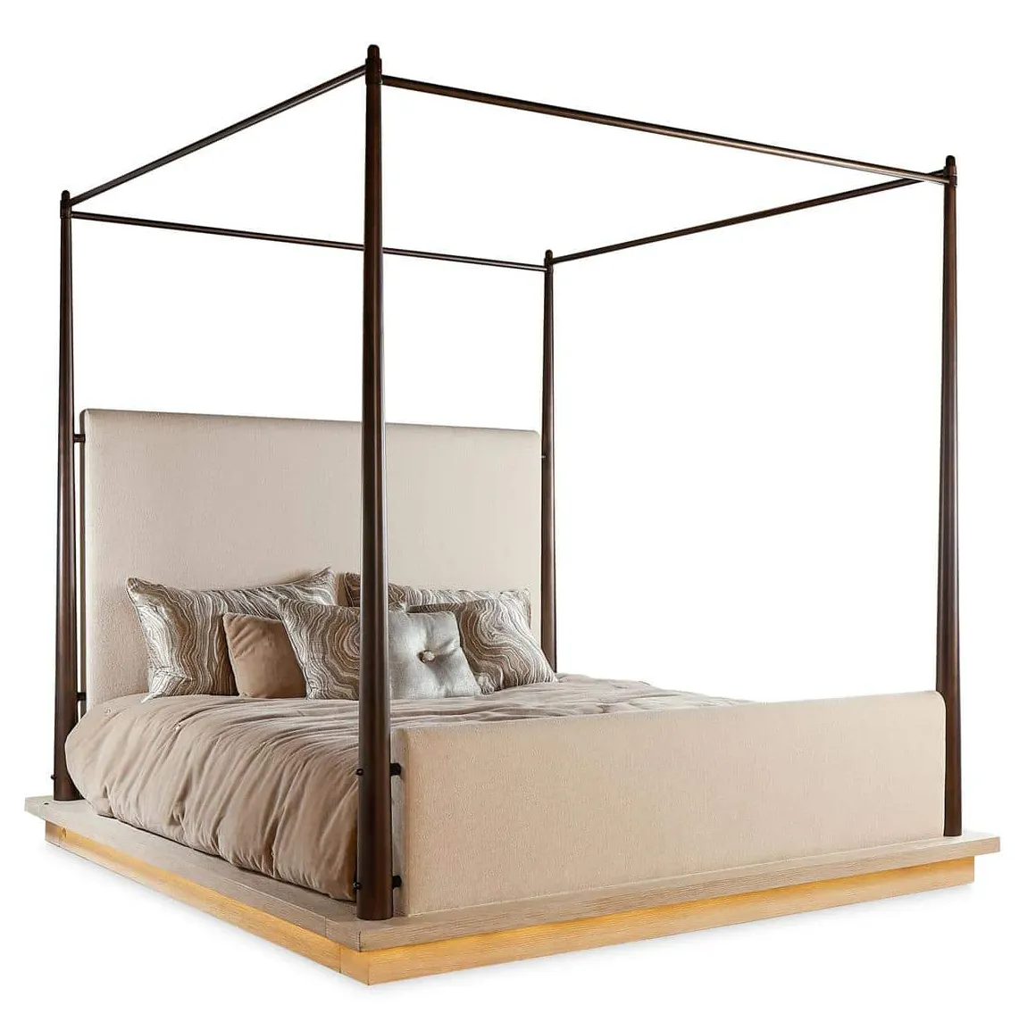 John Richard EUR-06-0059 Gideon Lighted King Bed John Richard EUR-06-0059 Gideon Lighted King Bed