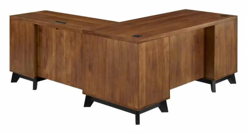 Martin Furniture IMAV664R-KIT Avery Pedestal L-Desk Martin Furniture IMAV664R-KIT Avery Pedestal L-Desk