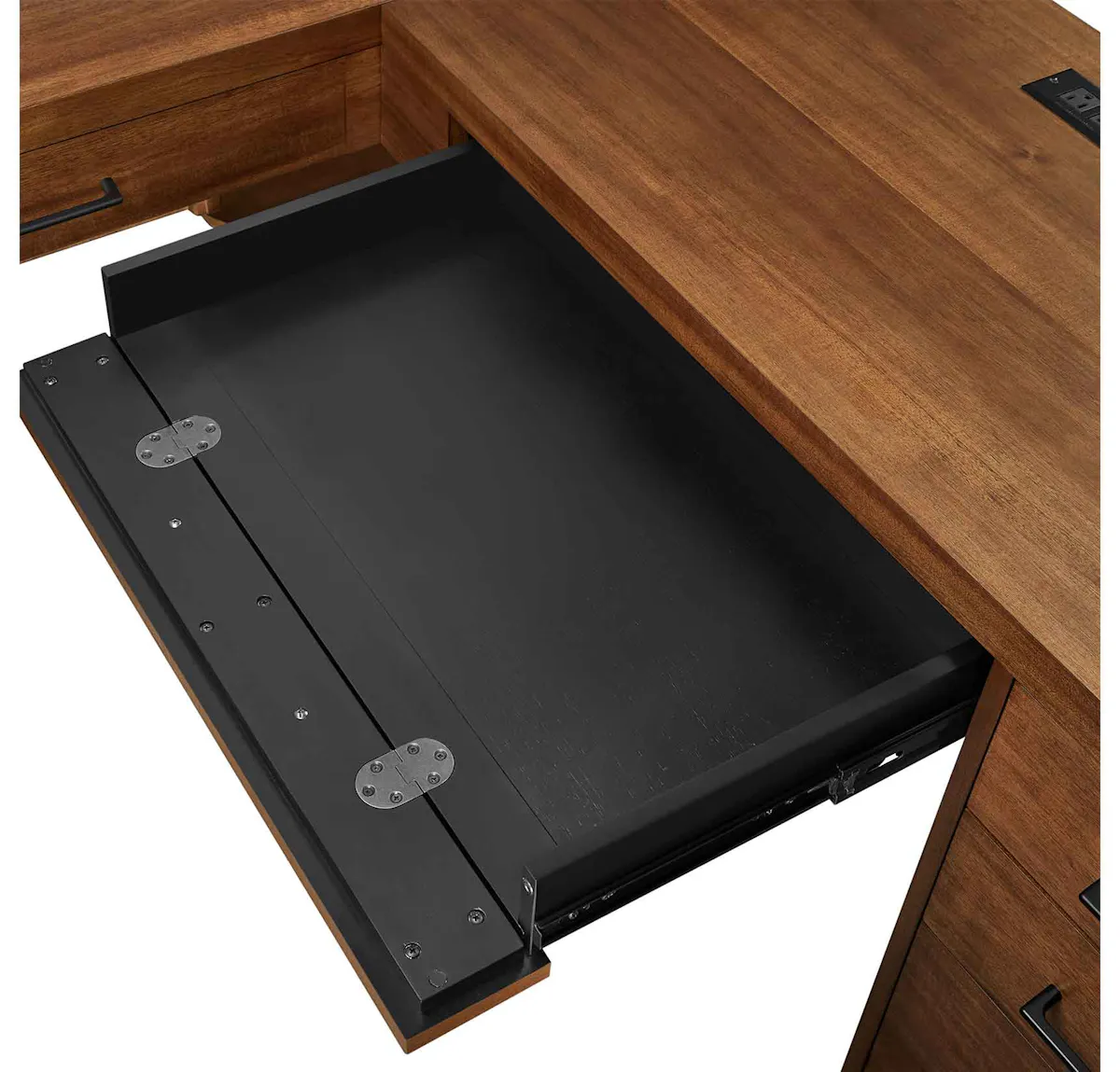 Martin Furniture IMAV664R-KIT Avery Pedestal L-Desk Martin Furniture IMAV664R-KIT Avery Pedestal L-Desk