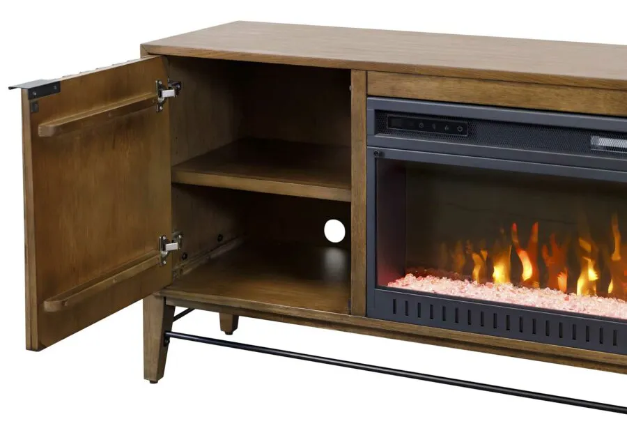 Martin Furniture IMDY380FP Delray 82″ Fireplace TV Stand Martin Furniture IMDY380FP Delray 82″ Fireplace TV Stand