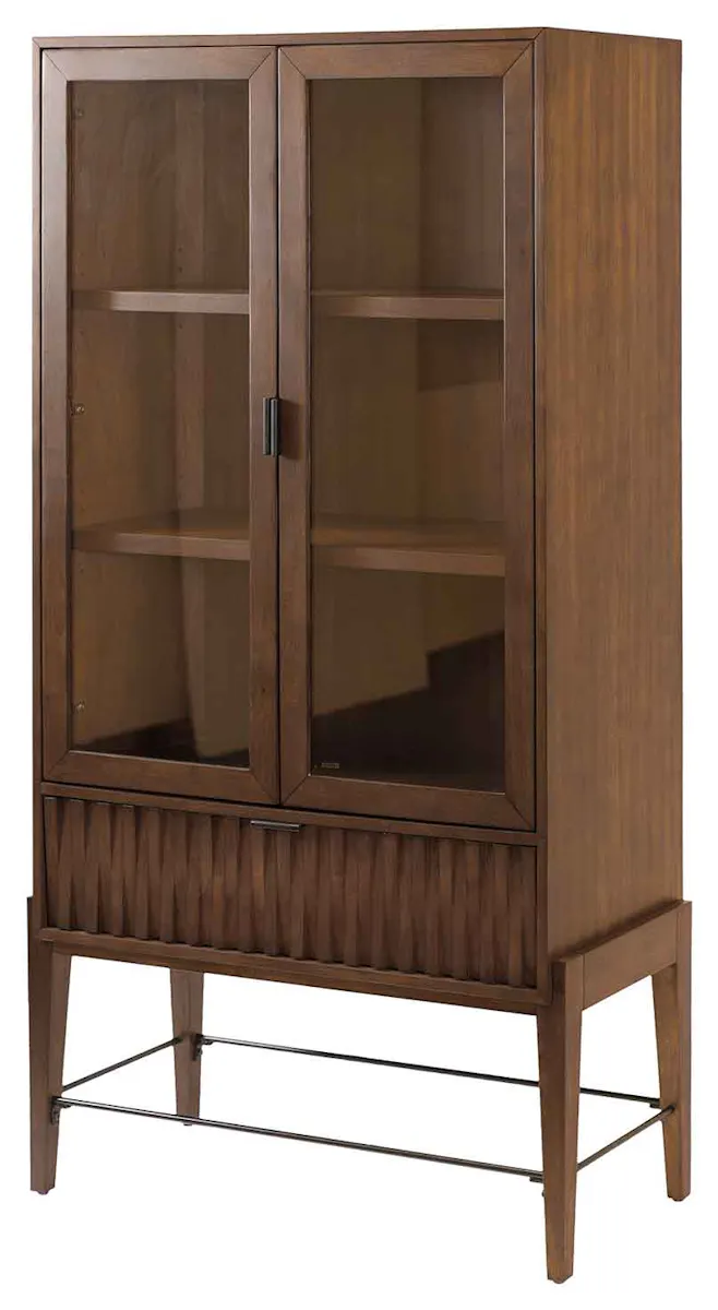 Martin Furniture IMDY3872D Delray 72″ H Glass Door Bookcase/Display Cabinet Martin Furniture IMDY3872D Delray 72″ H Glass Door Bookcase/Display Cabinet