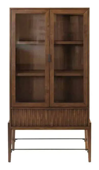 Martin Furniture IMDY3872D Delray 72″ H Glass Door Bookcase/Display Cabinet Martin Furniture IMDY3872D Delray 72″ H Glass Door Bookcase/Display Cabinet