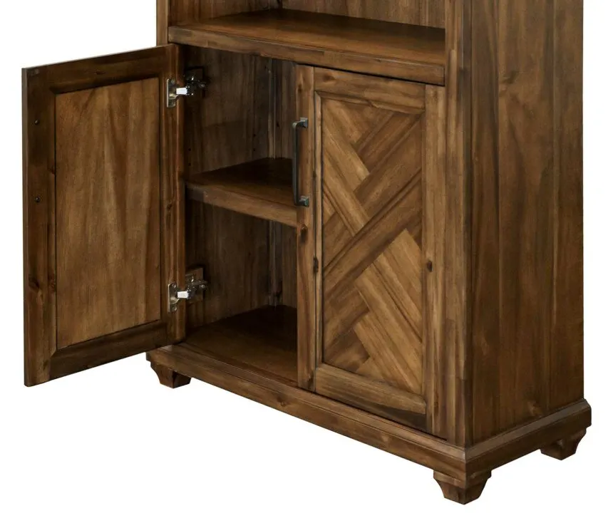Martin Furniture IMPR3474D Porter 74″ H Lower Door Bookcase Martin Furniture IMPR3474D Porter 74″ H Lower Door Bookcase