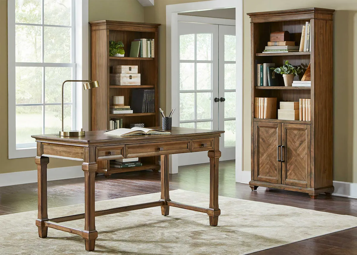 Martin Furniture IMPR3474 Porter 74″ H Open Bookcase Martin Furniture IMPR3474 Porter 74″ H Open Bookcase
