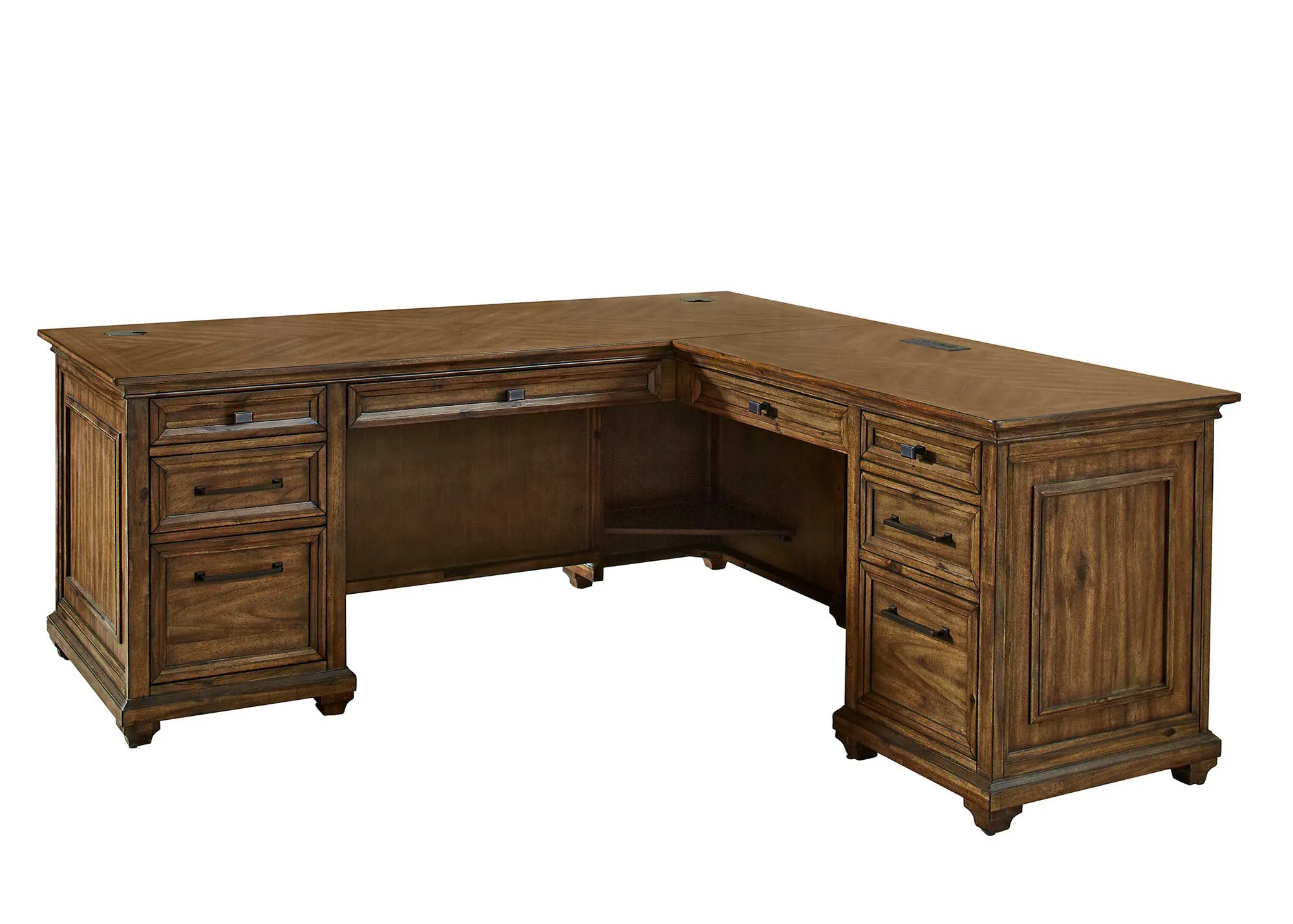 Martin Furniture IMPR684R-KIT Porter L-Desk