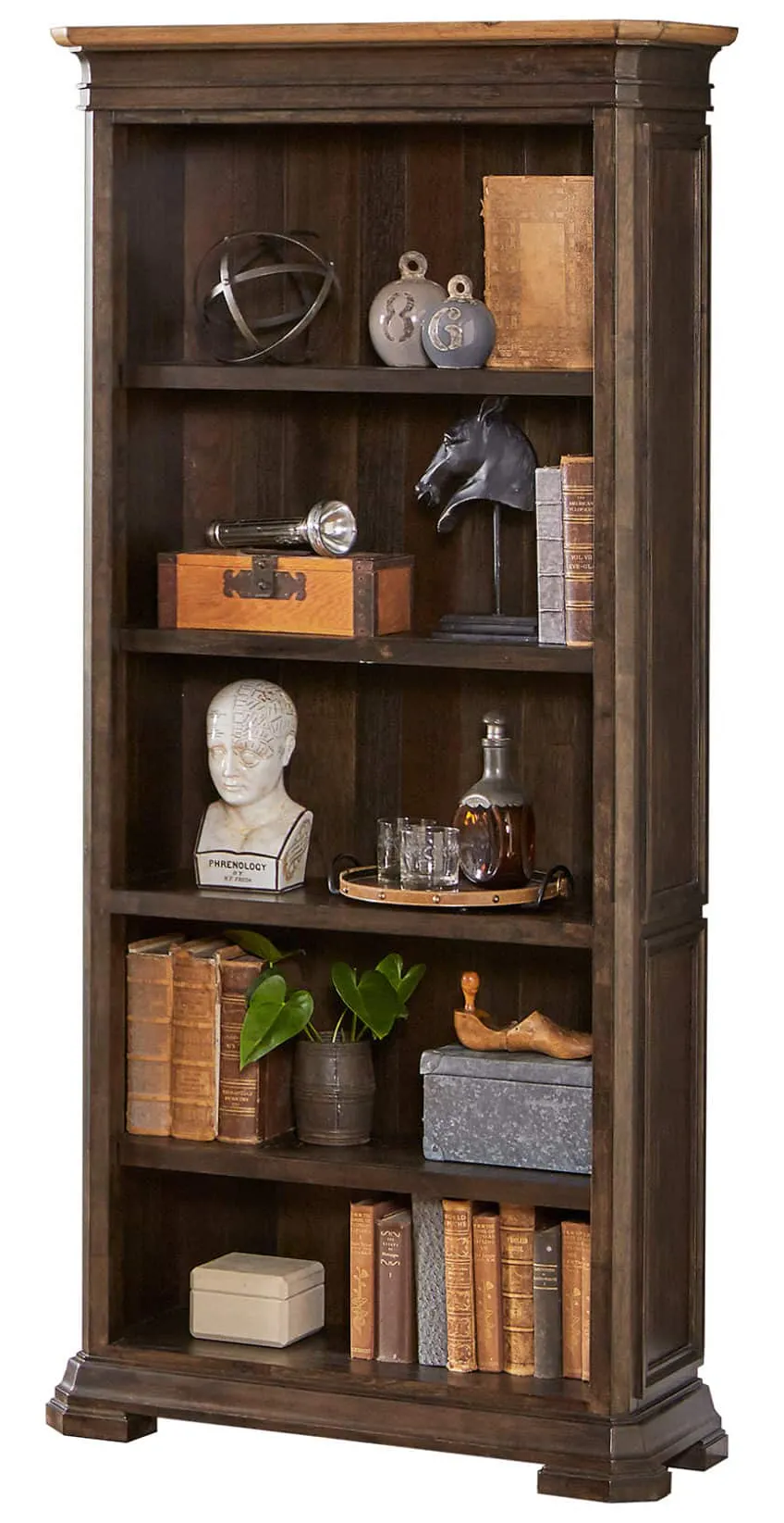 Martin Furniture IMSA3678 Sonoma 78″ H Open Bookcase Martin Furniture IMSA3678 Sonoma 78″ H Open Bookcase