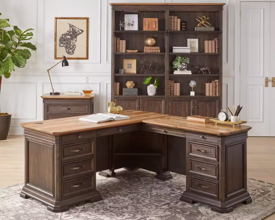 Martin Furniture IMSA684R-KIT Sonoma L-Desk Martin Furniture IMSA684R-KIT Sonoma L-Desk