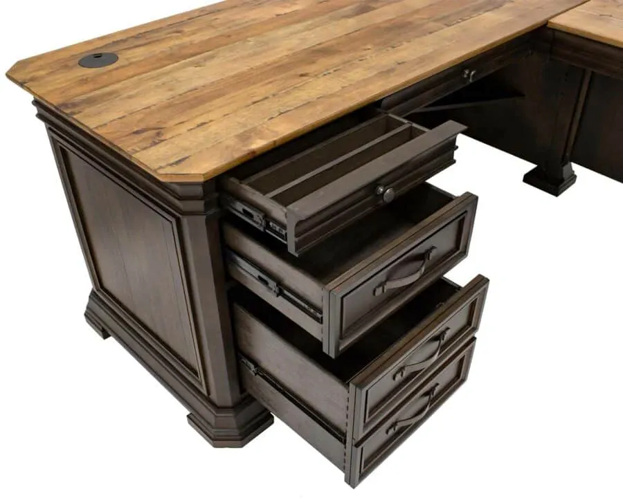 Martin Furniture IMSA684R-KIT Sonoma L-Desk Martin Furniture IMSA684R-KIT Sonoma L-Desk
