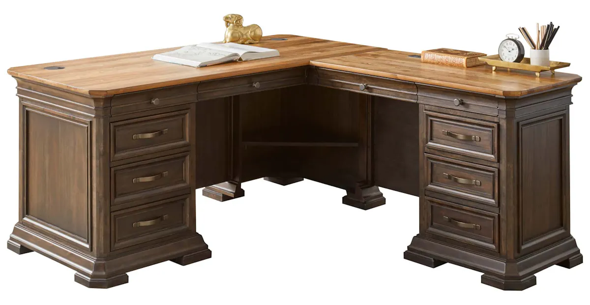 Martin Furniture IMSA684R-KIT Sonoma L-Desk Martin Furniture IMSA684R-KIT Sonoma L-Desk