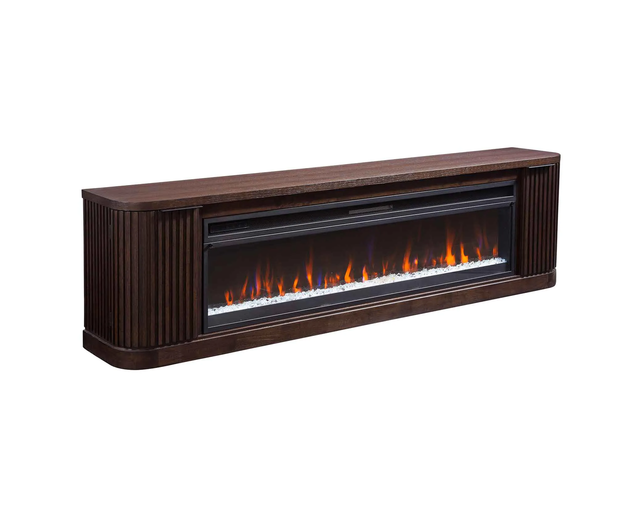 Martin Furniture IMTU380FP Tulane 84″ Fireplace TV Stand