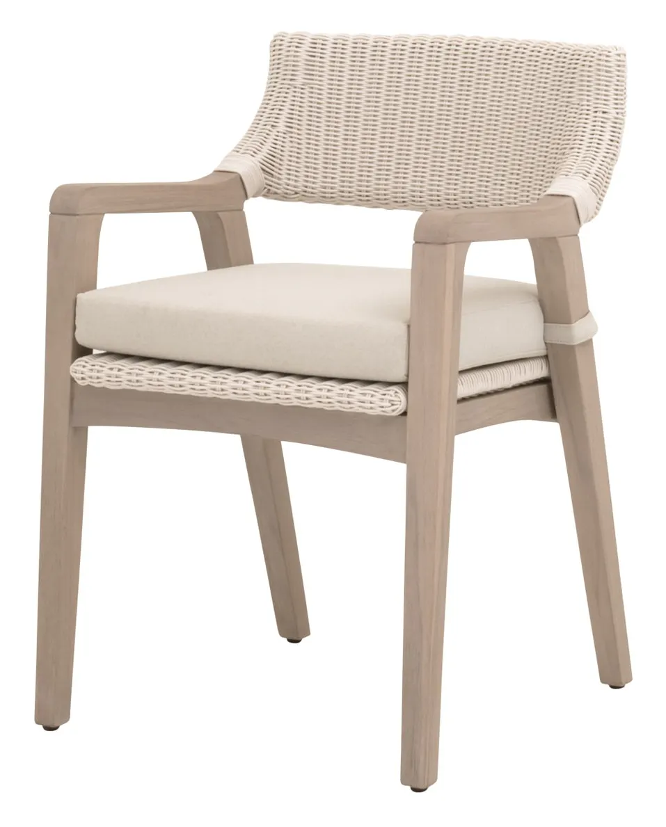 Essentials For Living 6810.PW/STO/W-ET Lucia Outdoor Arm Chair Essentials For Living 6810.PW/STO/W-ET Lucia Outdoor Arm Chair
