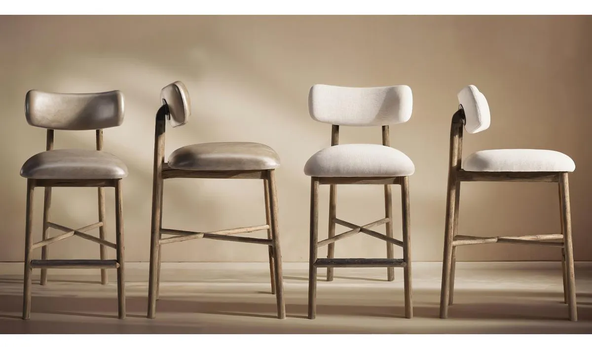Jonathan Charles 491349-TLA-BS-F075 Stone Ridge Upholstered Bar Stool Jonathan Charles 491349-TLA-BS-F075 Stone Ridge Upholstered Bar Stool