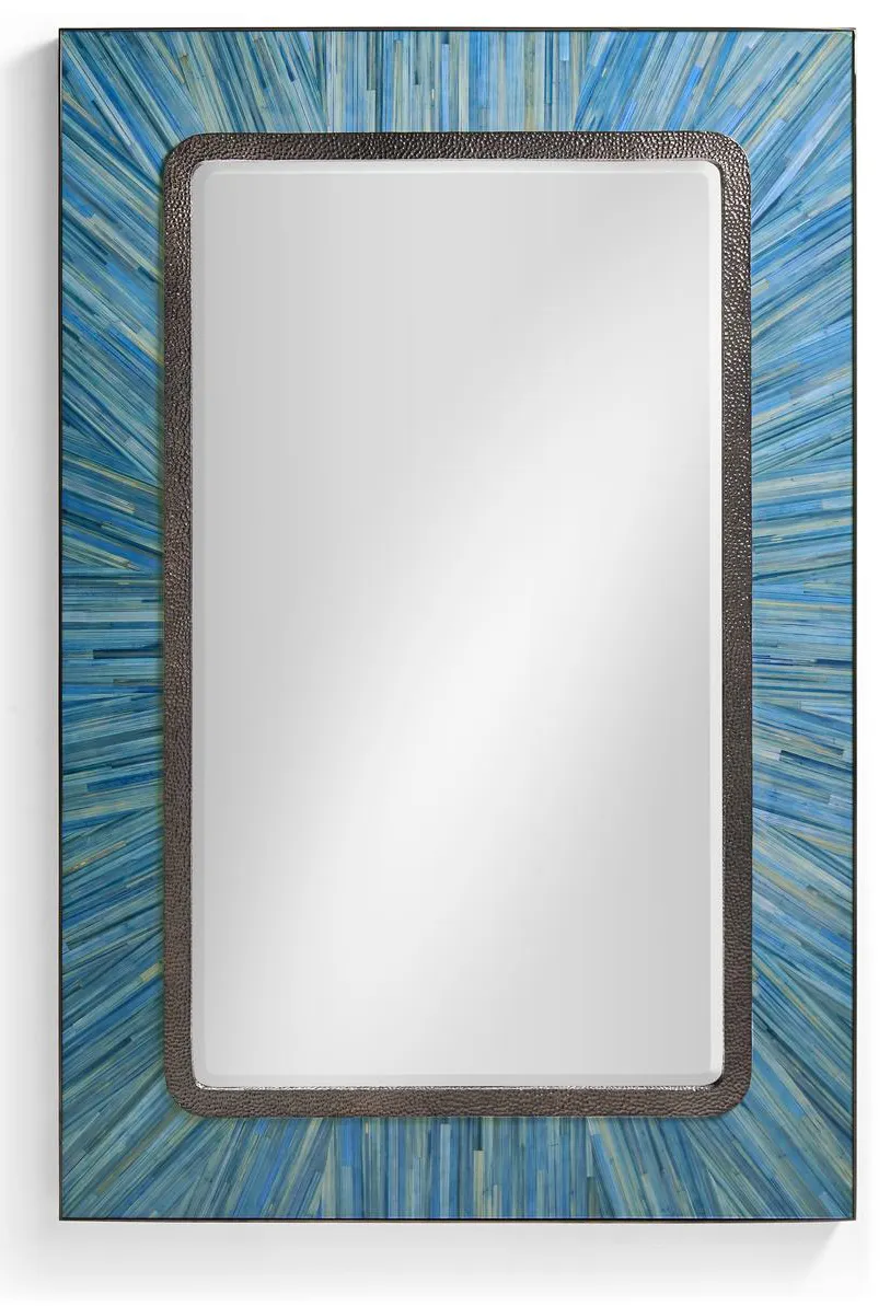 Jonathan Charles 500612-ABS Sapphire Rectangular Wall Mirror Jonathan Charles 500612-ABS Sapphire Rectangular Wall Mirror