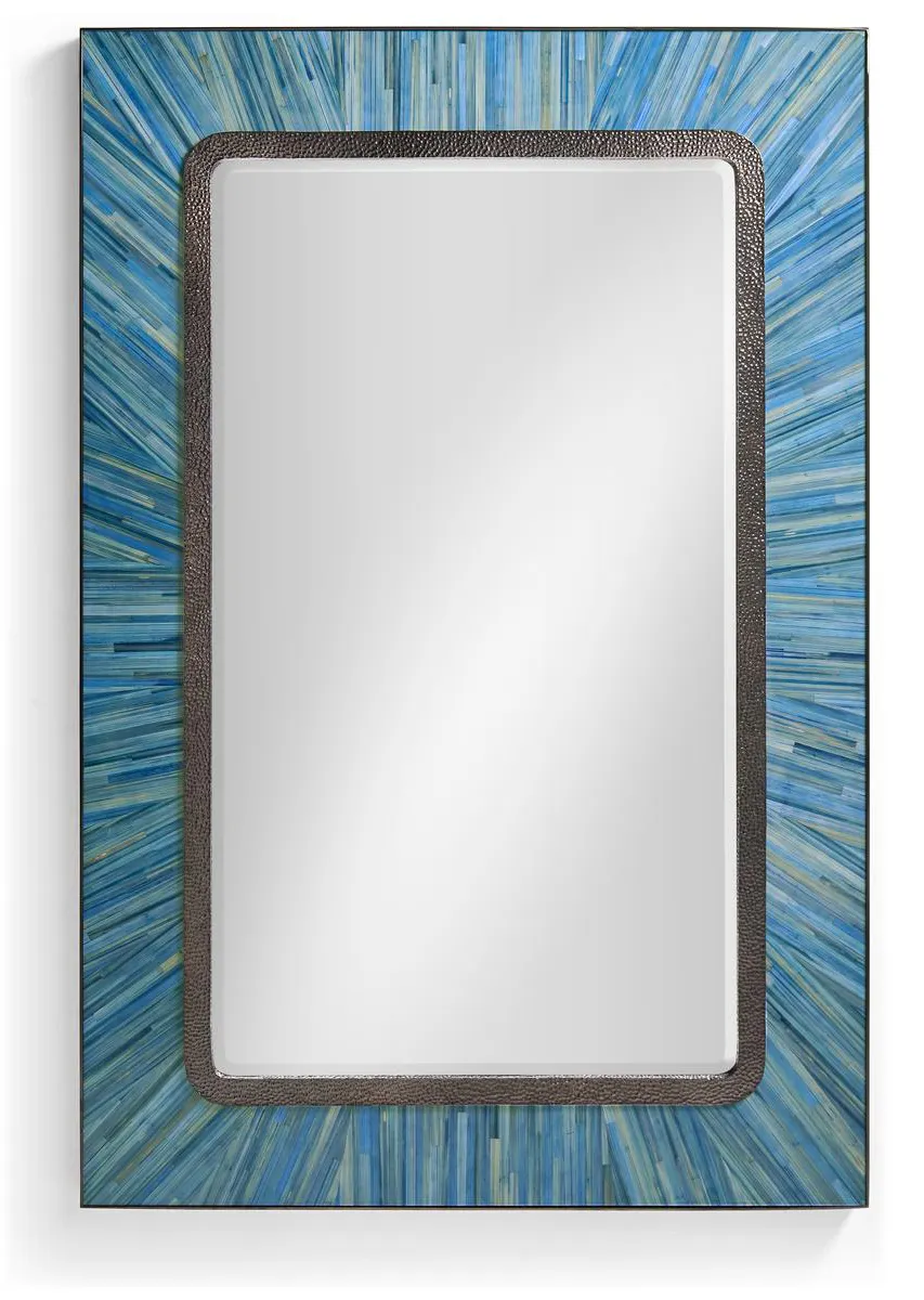 Jonathan Charles 500612-ABS Sapphire Rectangular Wall Mirror Jonathan Charles 500612-ABS Sapphire Rectangular Wall Mirror