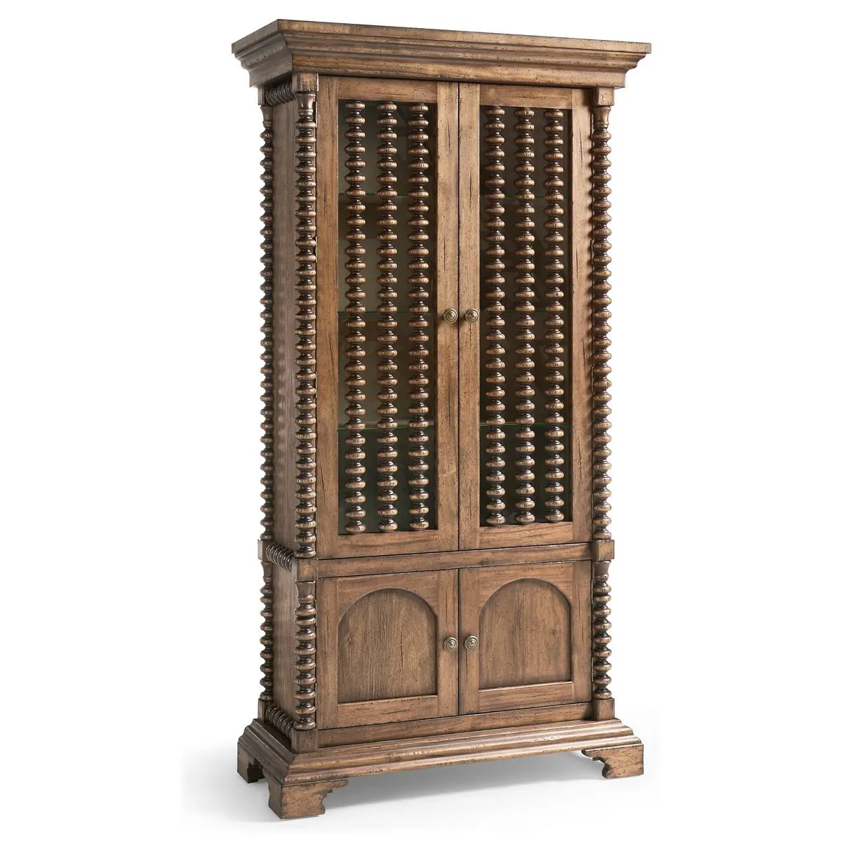 Jonathan Charles 491345-MSW Tamarisk Tall Cabinet