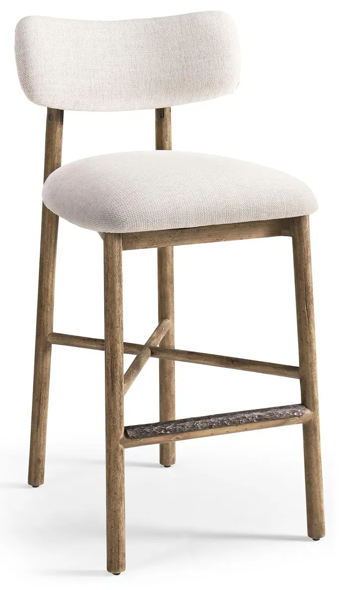 Jonathan Charles 491349-TLA-BS-F075 Stone Ridge Upholstered Bar Stool Jonathan Charles 491349-TLA-BS-F075 Stone Ridge Upholstered Bar Stool