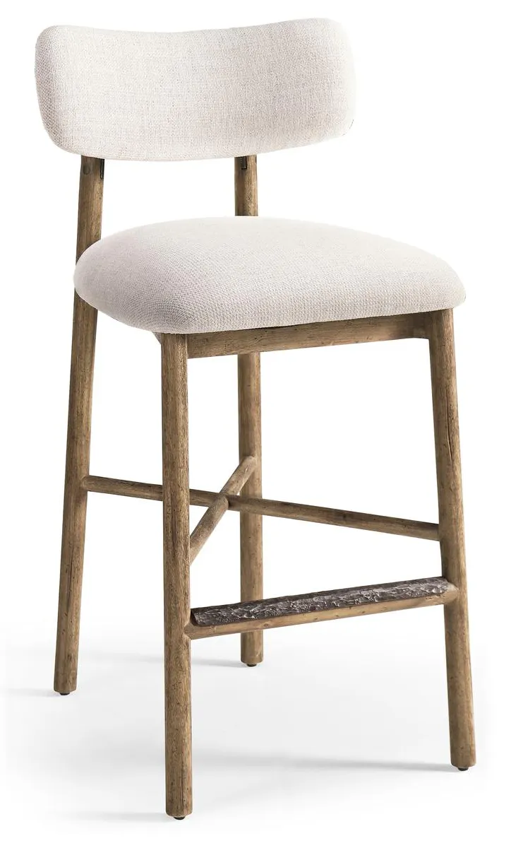 Jonathan Charles 491349-TLA-BS-F075 Stone Ridge Upholstered Bar Stool Jonathan Charles 491349-TLA-BS-F075 Stone Ridge Upholstered Bar Stool