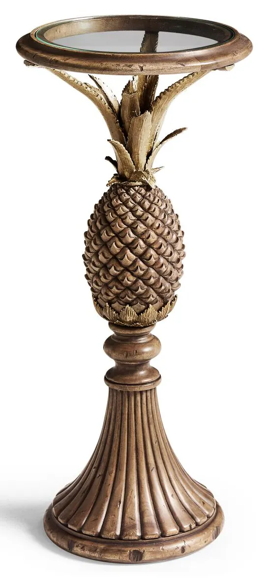 Jonathan Charles 491343-PCA Palm Court Pineapple Martini Table Jonathan Charles 491343-PCA Palm Court Pineapple Martini Table