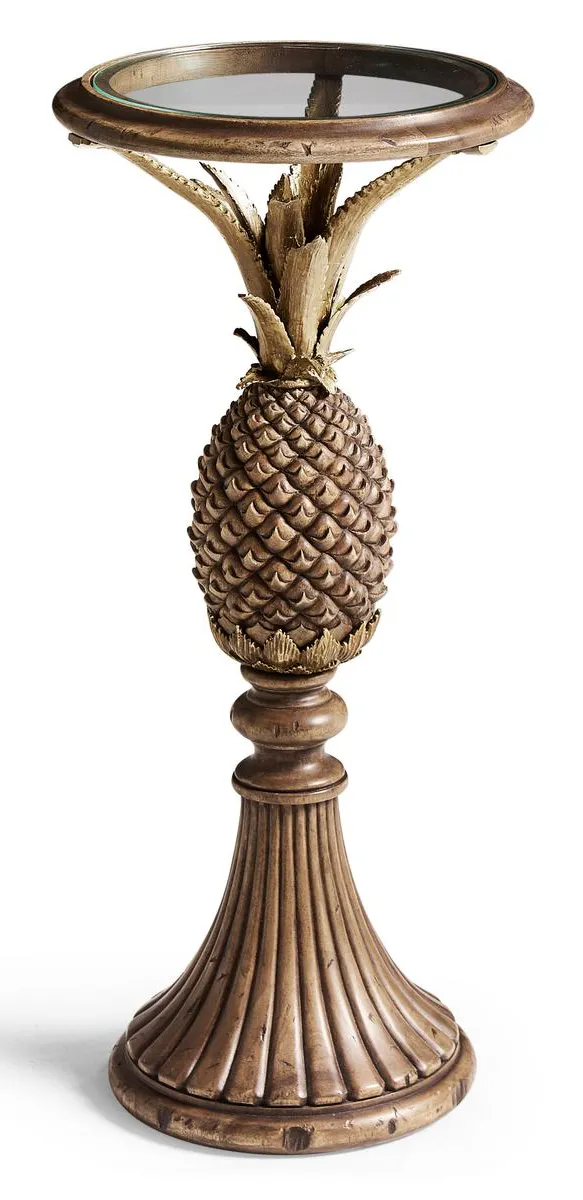 Jonathan Charles 491343-PCA Palm Court Pineapple Martini Table Jonathan Charles 491343-PCA Palm Court Pineapple Martini Table