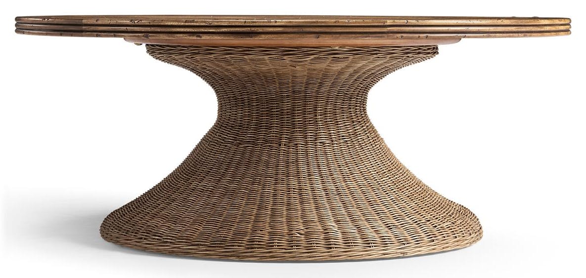 Jonathan Charles 491331-C012 Palm Court Rattan Coffee Table Jonathan Charles 491331-C012 Palm Court Rattan Coffee Table