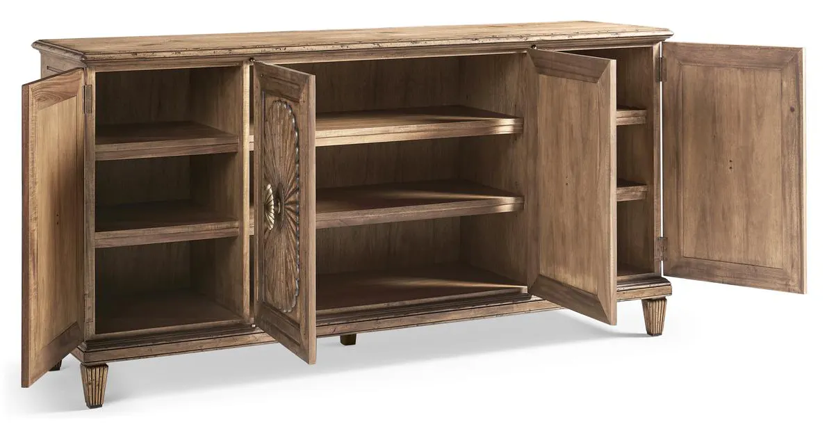 Jonathan Charles 491336-PCA Palm Court Starburst Sideboard Jonathan Charles 491336-PCA Palm Court Starburst Sideboard