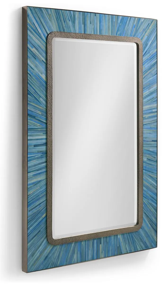 Jonathan Charles 500612-ABS Sapphire Rectangular Wall Mirror Jonathan Charles 500612-ABS Sapphire Rectangular Wall Mirror